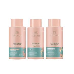Inoar Meu Cacho Meu Crush Kit Pentear 3 produtos 500ml