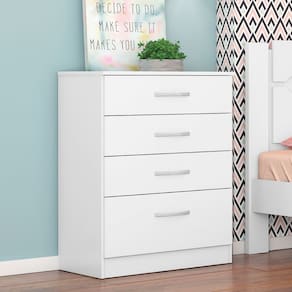 Cômoda Astral 4 Gavetas 62 cm - Comoda para Quarto - Demobile