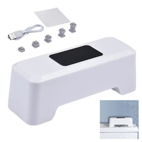 Sensor de Descarga Automatico Inteligente USB Bateria Recarregavel Sanitario Privada Vaso Banheiro