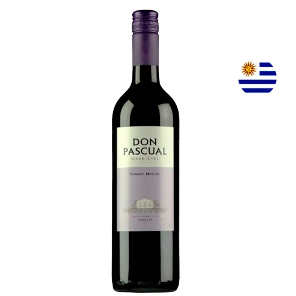 Vinho Tinto Uruguaio Don Pascual Tannat/Merlot Tinto 750ml