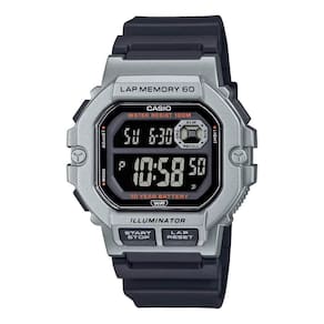 Relógio de Pulso Casio Masculino Esportivo Digital Prova Dagua Prata WS-1400H-1BVDF