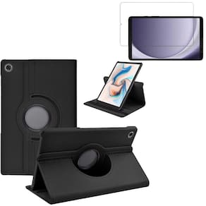 Capa De Couro + Película Para Samsung A9 Plus 11