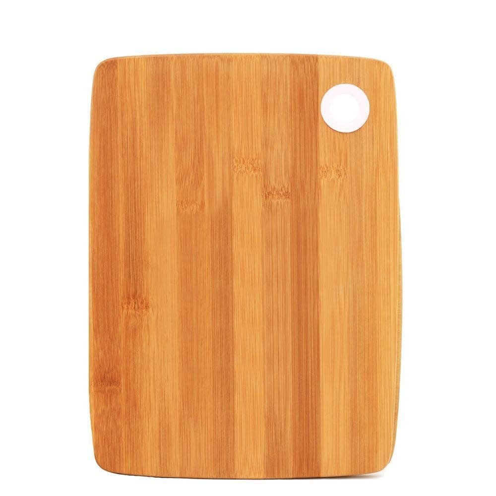 Tábua Para Corte Nature Plus Ring Branca 32X24Cm Bambu