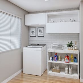 Lavanderia Modulada 2 Amários Tex 106 Branco