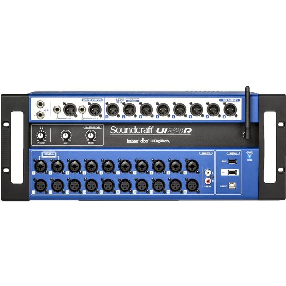 Mesa de Som Digital Soundcraft UI24r