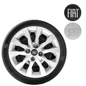1X Calota Mobi Argo Palio Aro 14 Com Emblema 293Cb