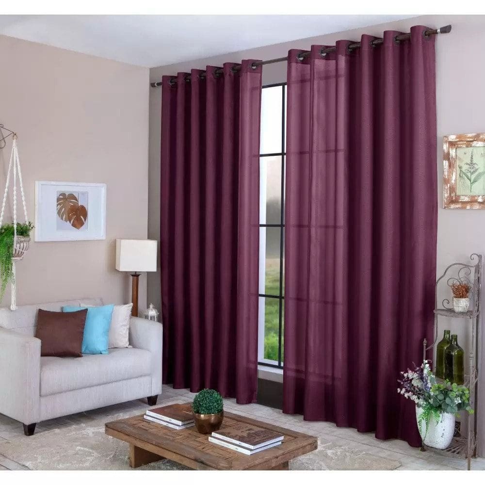 Cortina Maxi Com Ilhós 400x230 Cm