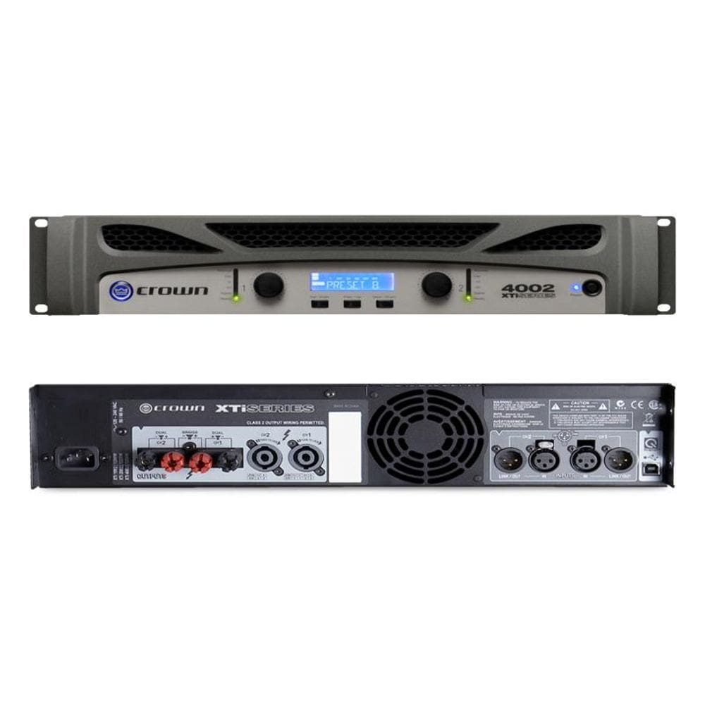 Amplificador Potência Crown Xti 4002