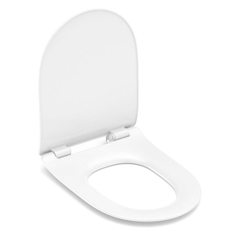 Kit 2 Assentos único com Softclose® Slim Celite Branco