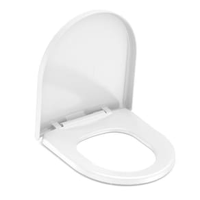 Kit 3 Assentos Sanitário com Softclose® Smart Celite Branco Brilhante