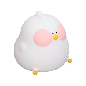 Luminária De Mesa Decorativa Galinha em Silicone Recarregável RGB Com Timer de Sono