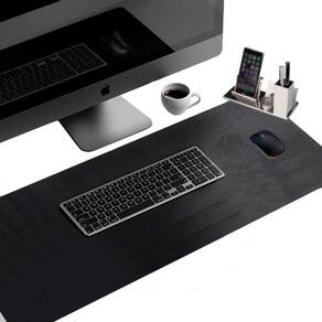 Mousepad De Couro Para Trabalho Mesa 70X30 Antiderrapante