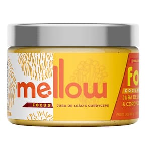 Cogumelos em Po Foco Juba de Leão e Cordyceps 60g Mellow Focus