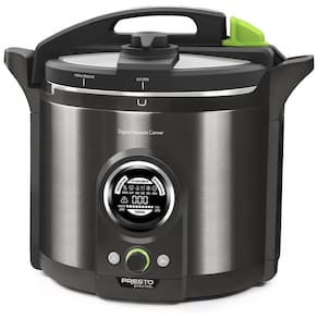 Panela de Pressão 11.4L Elétrica com Painel Digital, 1485W, 110V, PRESTO 02144, Preto