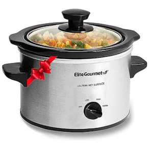 Panela Elétrica Capacidade 1.4 L Temperatura Ajustável 120W, 110V, ELITE GOURMET MST 250XS, Prateado