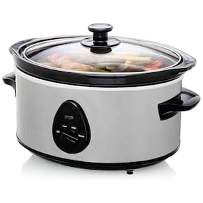 Panela Elétrica 3.5L Multifuncional, Aço Inoxidável, 200W, 110v, OVENTE SLO35ABR, Prateado