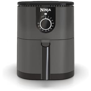 Mini Air Fryer Fritadeira Elétrica 2L com Temporizador, 1000W, 110V, NINJA AF080, Cinza