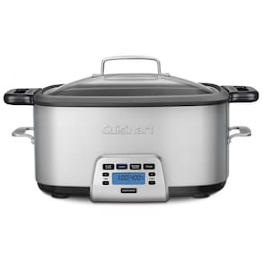 Panela Multifuncional com 4 Predefinições e Painel de Controle, 1350W, 110V, CUISINART MSC 800, Prateado