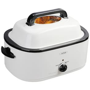 Panela Elétrica 22 Litros com Controle de Temperatura e Tampa Auto Aquecida, 110V 1450W, HEYNEMO, Branca