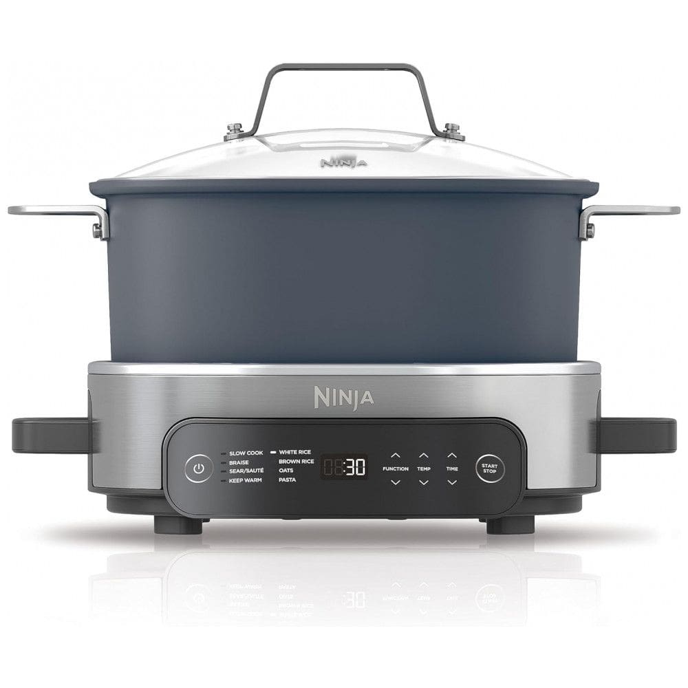 Panela Elétrica 6 Litros 8 em 1 Substitui 10 Ferramentas de Cozinha, 110V 1400W, Ninja MC1101, Azul