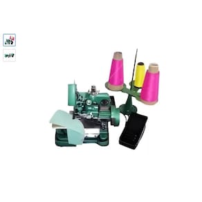 Overlock Portatil C Motorzinho Acoplado , Pedal, Acessorios