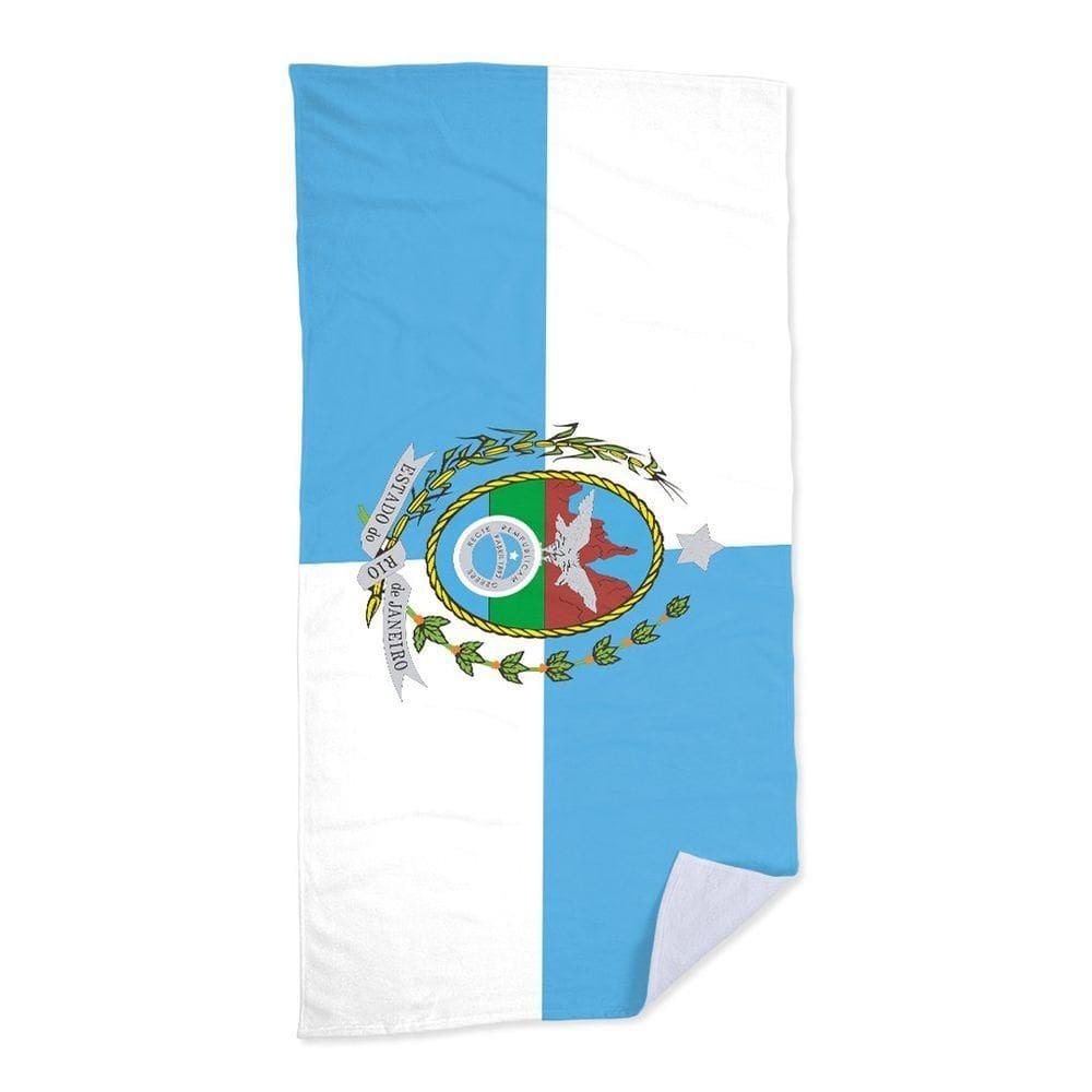 Toalha De Praia Bandeira Rio De Janeiro