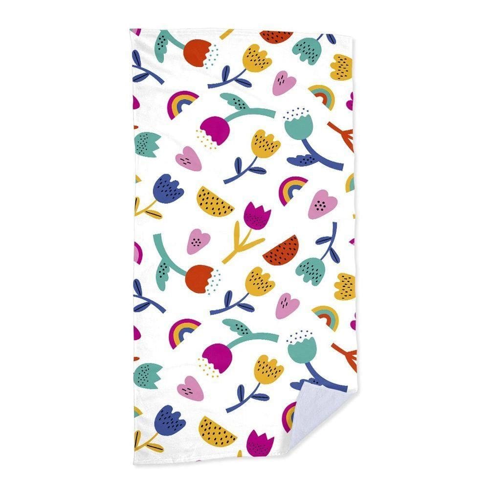 Toalha De Praia Pop Flower