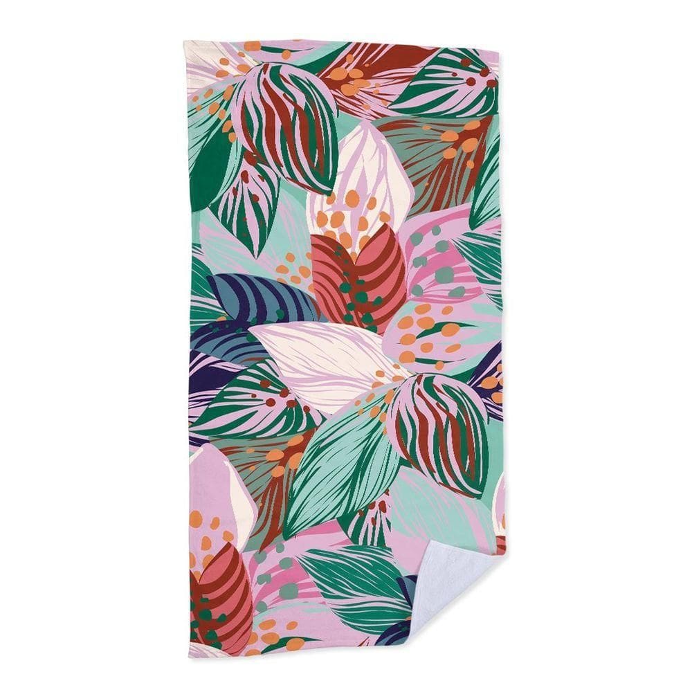 Toalha De Praia Relax Flower