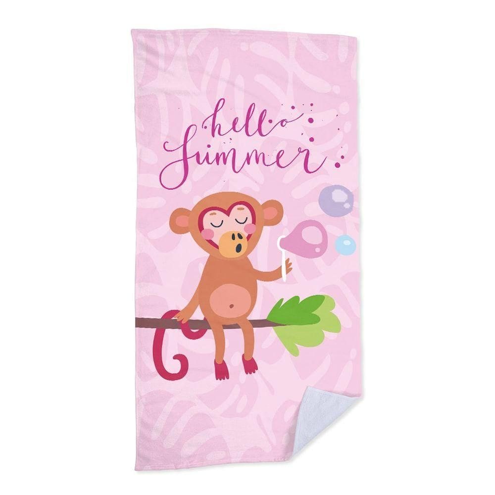 Toalha De Praia Summer Monkey