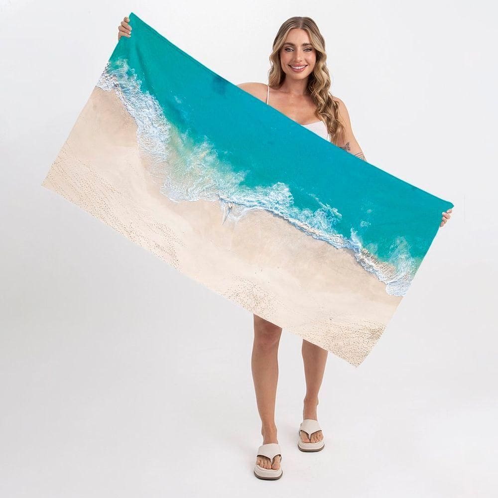 Toalha De Praia Beira Do Mar Clean