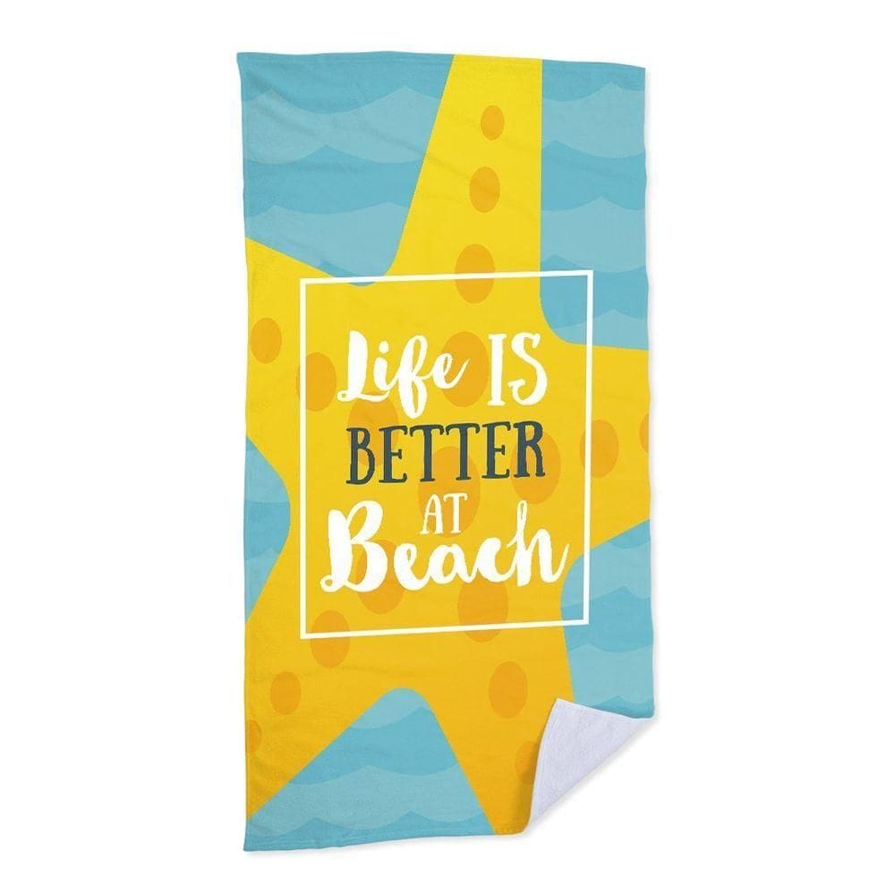 Toalha De Praia Starfish Life