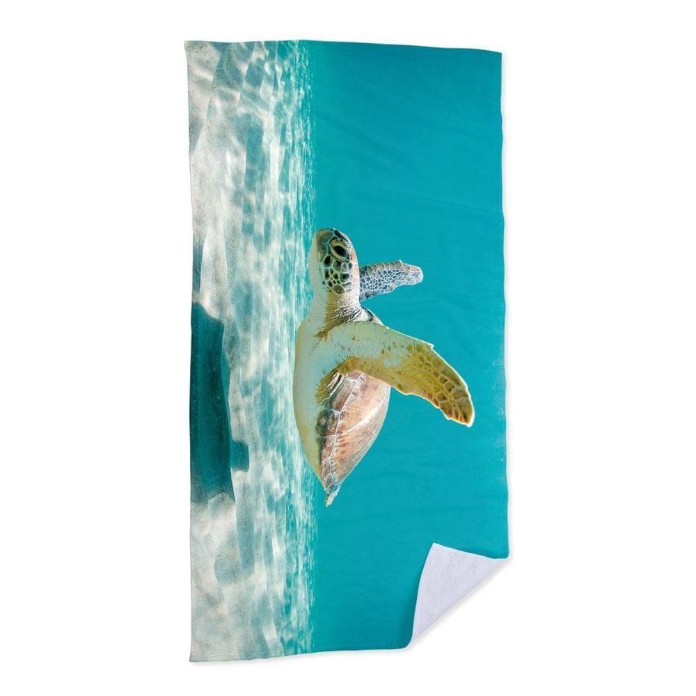 Toalha De Praia Tartaruga Nadando