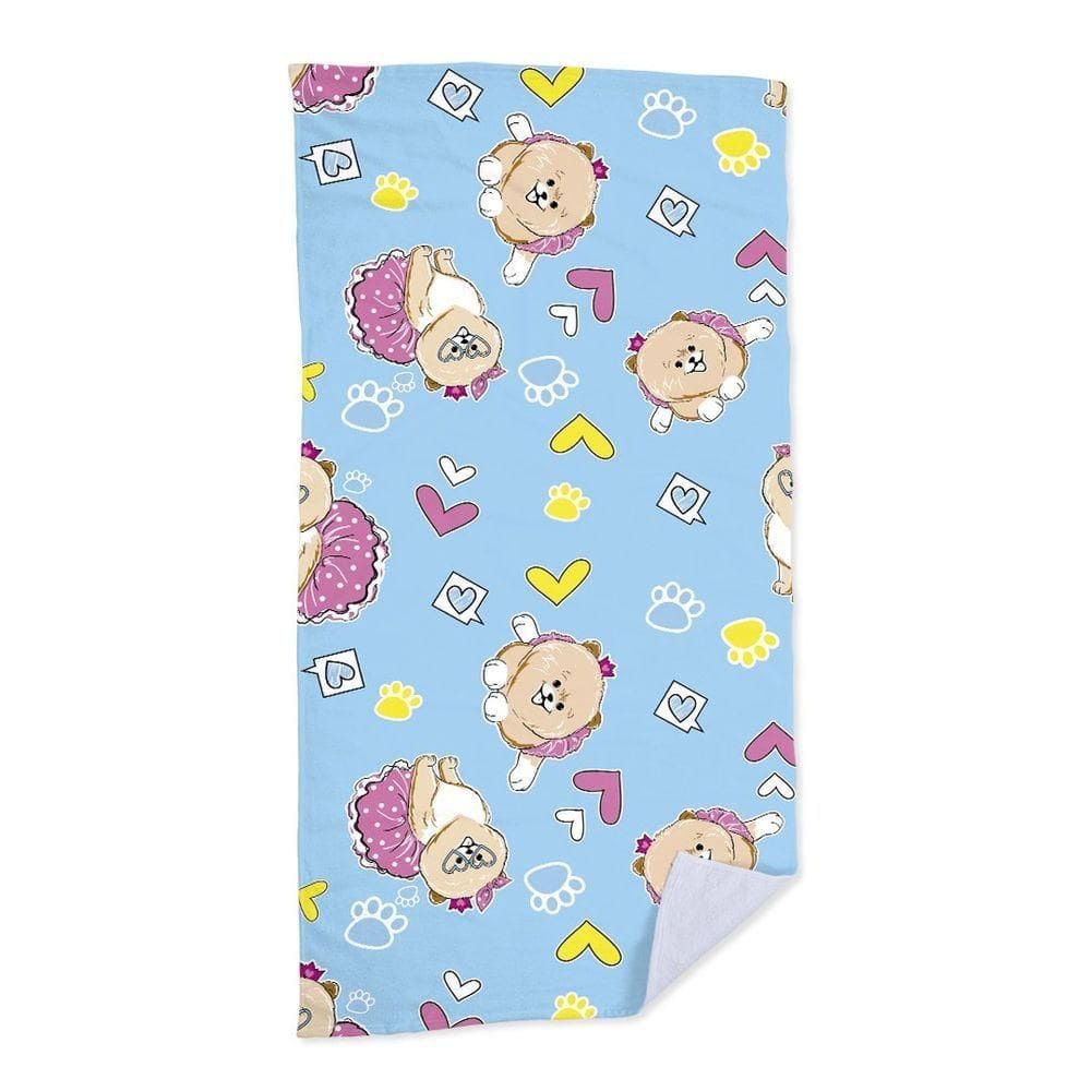 Toalha De Praia Puppies Love