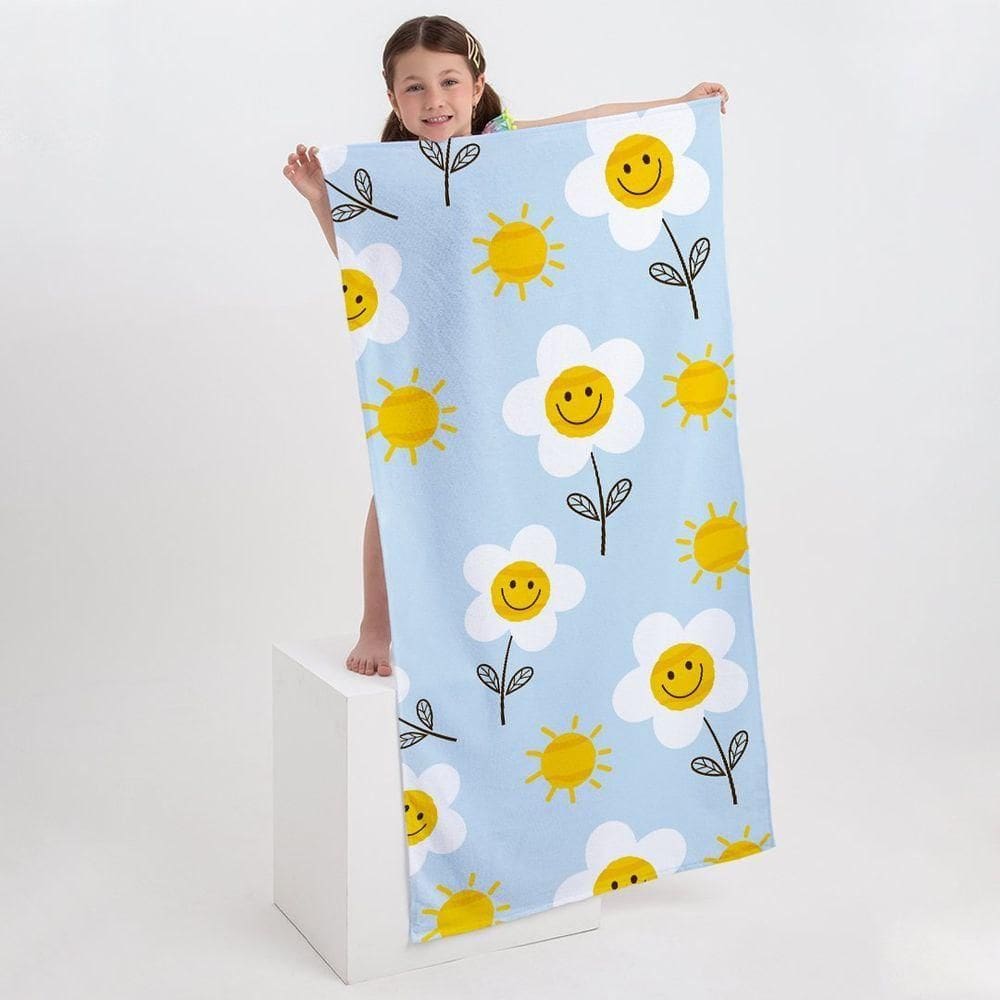 Toalha De Praia Happy Margarida