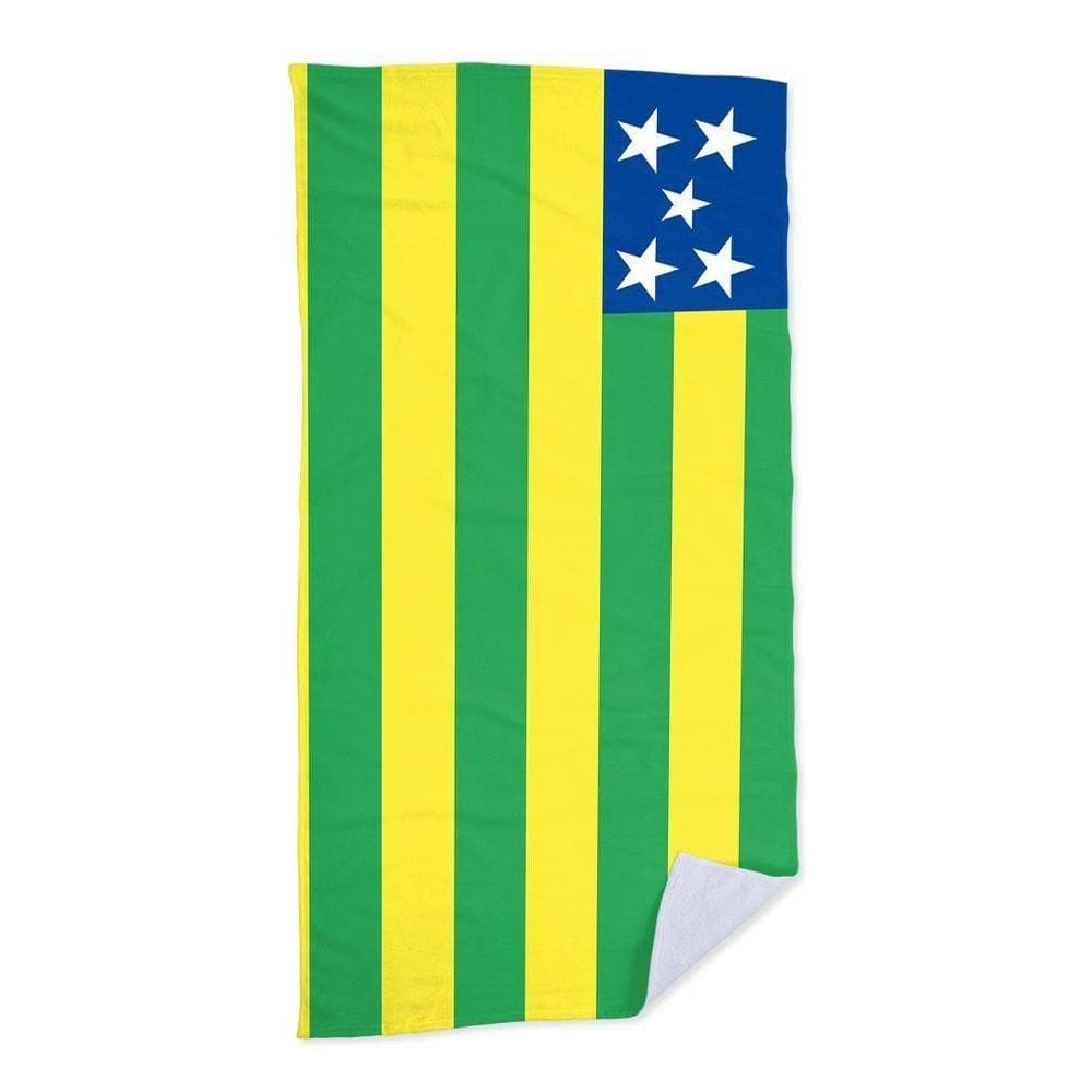 Toalha De Praia Bandeira Goiás