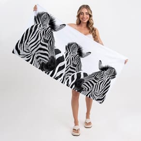 Toalha De Praia Zebras