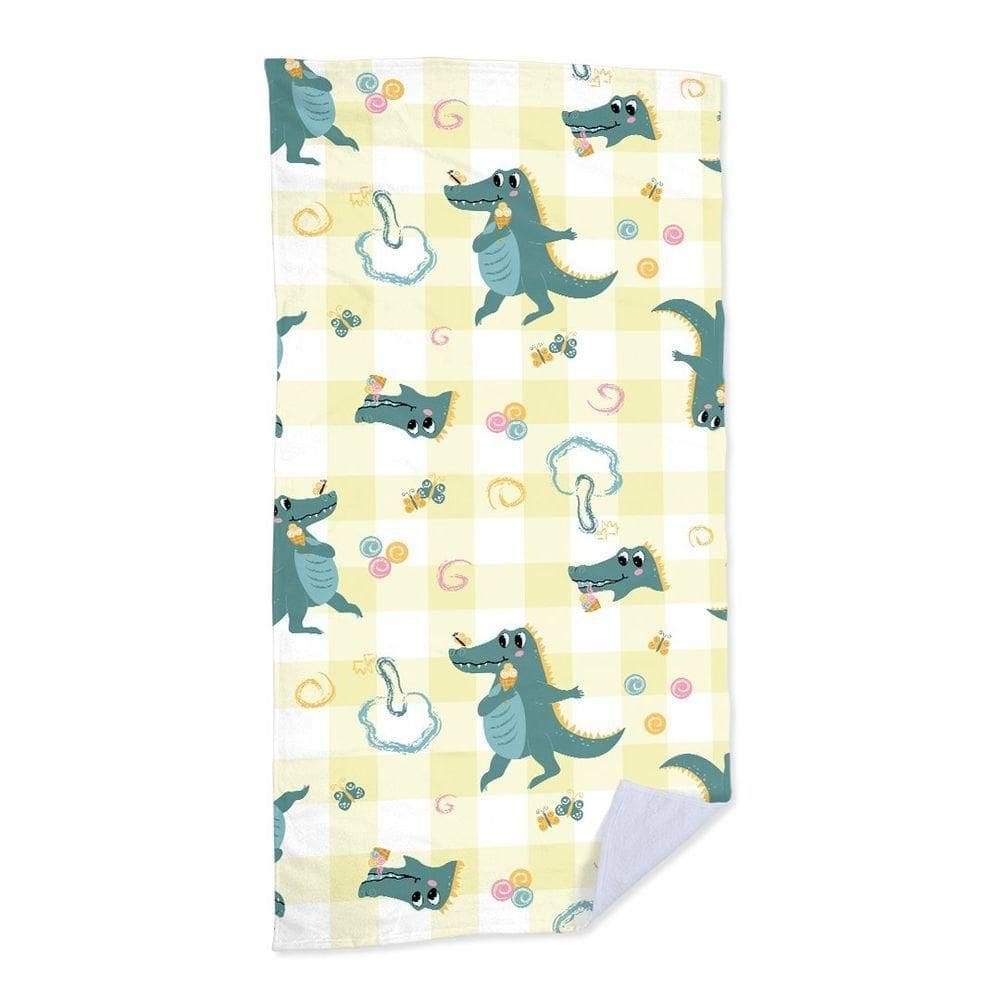 Toalha De Praia Ice Cream Jacaré