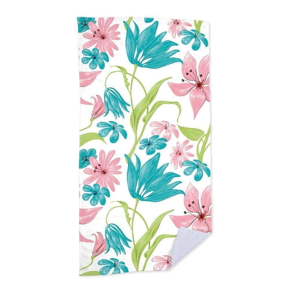 Toalha De Praia Painting Flower