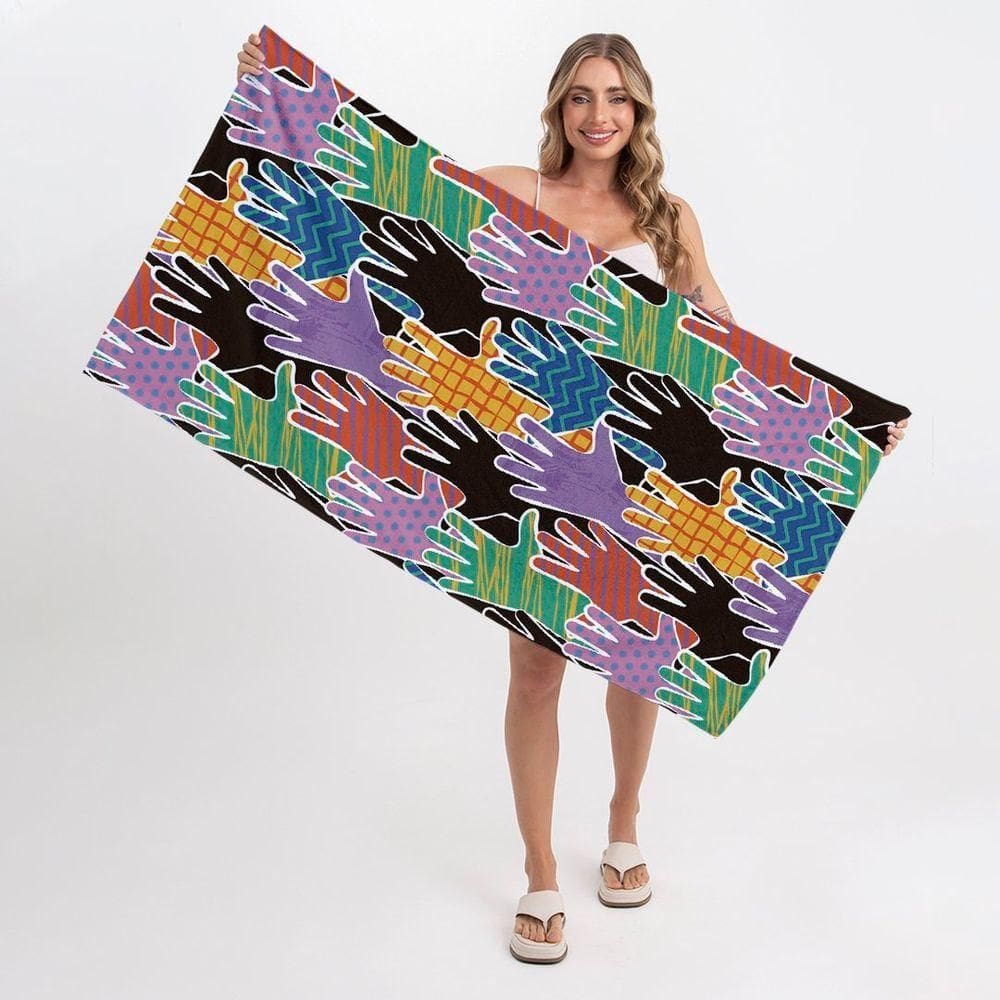 Toalha De Praia - Hands