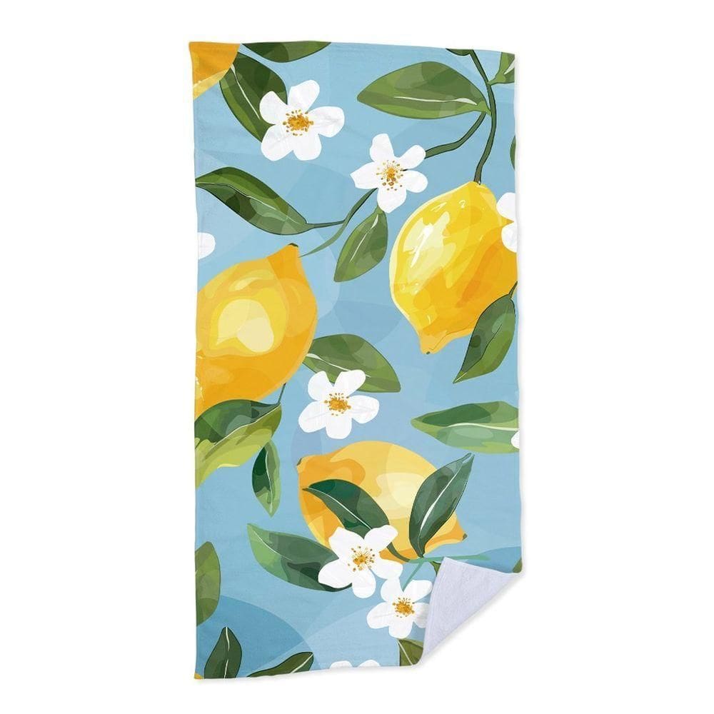 Toalha De Praia Lemon Flower