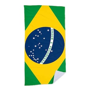 Toalha De Praia - Bandeira Brasil