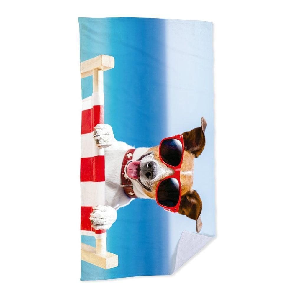 Toalha De Praia - Summer Dog