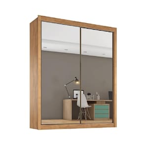 Guarda Roupa Zurique 2 Portas Espelhadas MDF - Móveis Europa