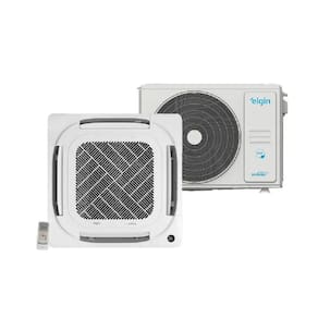 Ar Condicionado Split Cassete Inverter Elgin Eco 24000 BTU/h Quente e Frio  Monofásico 45KVQI24C2NA – 220 Volts
