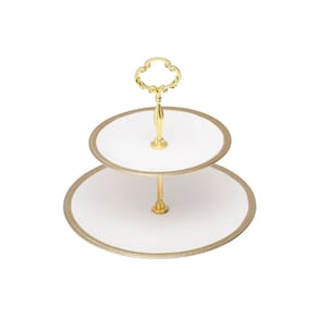 Prato Duplo Em Porcelana Paddy 27x24cm Wolff