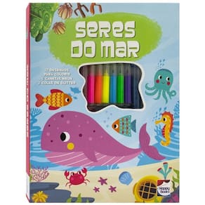 Meu Adoravel Superkit de Colorir: Seres do Mar