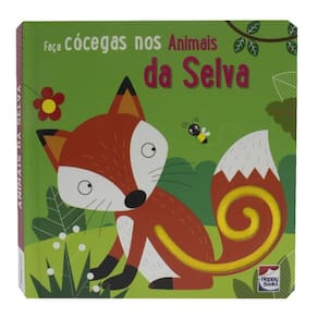 Descobrindo Texturas: Faca Cocegas Nos Animais da Selva