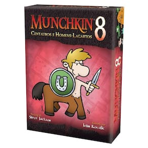 Jogo de Cartas Expansão Munchkin 8 Centauros e Homens-Lagartos - Galápagos