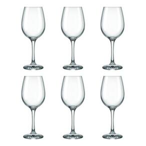 Jogo 6 Taças Champagne Cristal Barone 490ml - Nadir