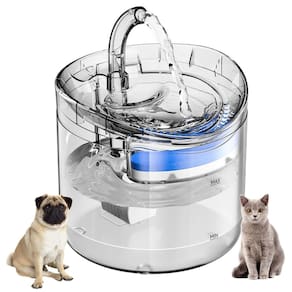 Bebedouro Fonte de Agua Cao Gato Cachorro Pet Reservatorio 2 Litros Animal de Estimaçao USB Nivel de Agua